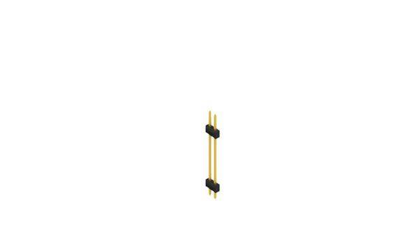 Fischer Elektronik Stiftleiste (Standard) Anzahl Reihen: 2 SL62372G 10St.