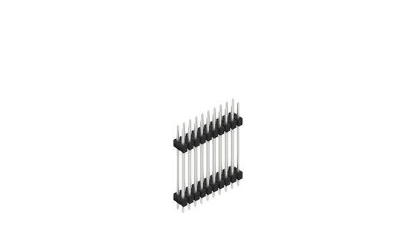 Fischer Elektronik Stiftleiste (Standard) Anzahl Reihen: 2 10057554 10St.