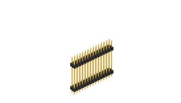 Fischer Elektronik Stiftleiste (Standard) Anzahl Reihen: 2 10057564 10St.