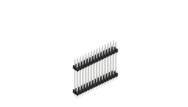 Fischer Elektronik Stiftleiste (Standard) Anzahl Reihen: 2 10057566 10St.