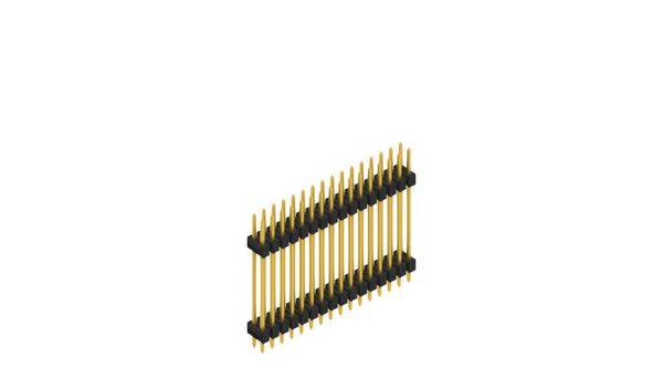 Fischer Elektronik Stiftleiste (Standard) Anzahl Reihen: 2 10057568 10St.