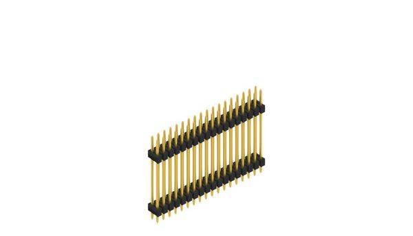 Fischer Elektronik Stiftleiste (Standard) Anzahl Reihen: 2 10057572 10St.