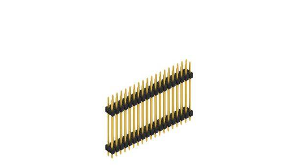 Fischer Elektronik Stiftleiste (Standard) Anzahl Reihen: 2 SL623738G 10St.