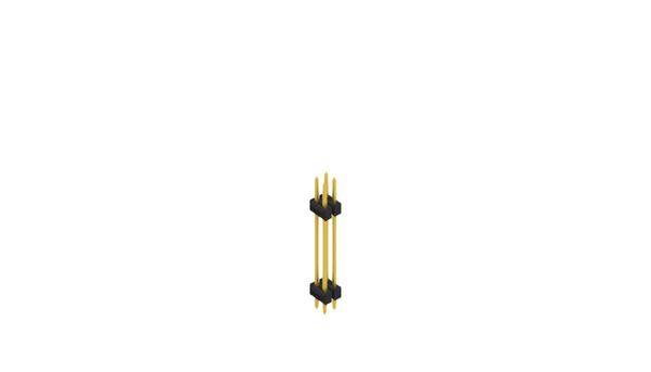 Fischer Elektronik Stiftleiste (Standard) Anzahl Reihen: 2 10057534 10St.