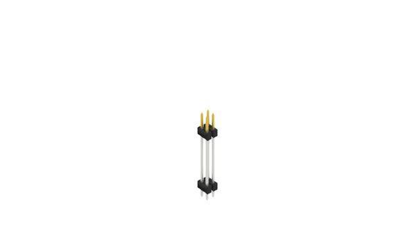 Fischer Elektronik Stiftleiste (Standard) Anzahl Reihen: 2 SL62374S 10St.