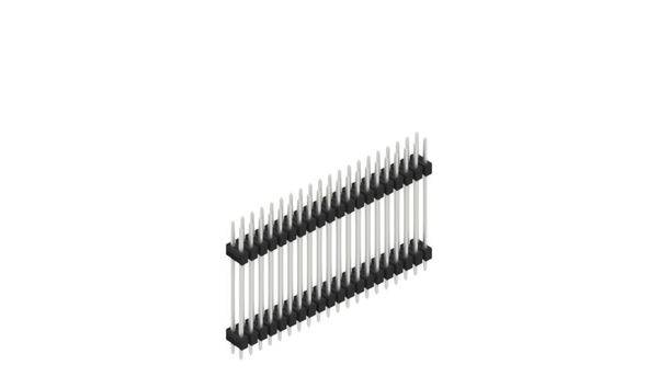 Fischer Elektronik Stiftleiste (Standard) Anzahl Reihen: 2 10057576 10St.