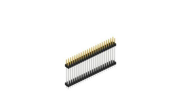 Fischer Elektronik Stiftleiste (Standard) Anzahl Reihen: 2 SL623746S 10St.