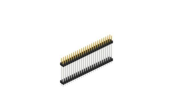 Fischer Elektronik Stiftleiste (Standard) Anzahl Reihen: 2 SL623750S 10St.
