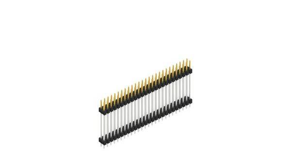 Fischer Elektronik Stiftleiste (Standard) Anzahl Reihen: 2 SL623752S 10St.