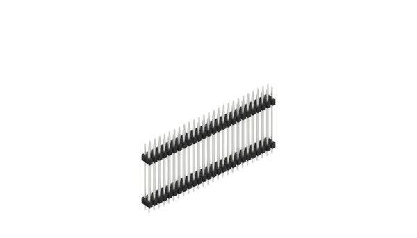 Fischer Elektronik Stiftleiste (Standard) Anzahl Reihen: 2 SL623752Z 10St.