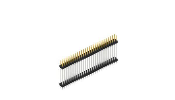 Fischer Elektronik Stiftleiste (Standard) Anzahl Reihen: 2 SL623754S 10St.