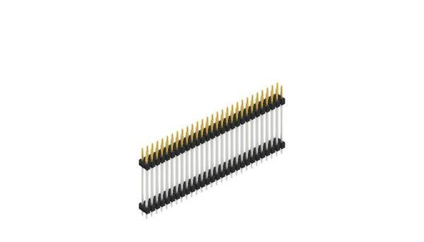 Fischer Elektronik Stiftleiste (Standard) Anzahl Reihen: 2 SL623756S 10St.