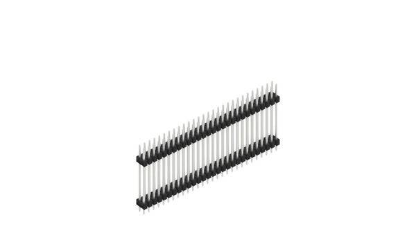 Fischer Elektronik Stiftleiste (Standard) Anzahl Reihen: 2 SL623756Z 10St.