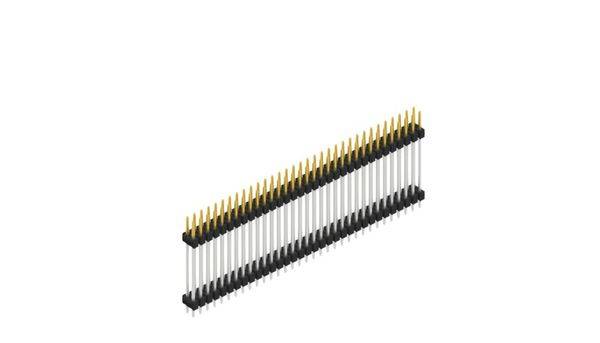 Fischer Elektronik Stiftleiste (Standard) Anzahl Reihen: 2 SL623766S 10St.