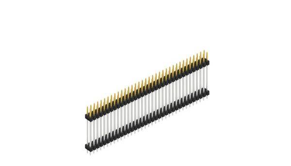 Fischer Elektronik Stiftleiste (Standard) Anzahl Reihen: 2 10057584 10St.