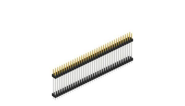 Fischer Elektronik Stiftleiste (Standard) Anzahl Reihen: 2 10057586 10St.