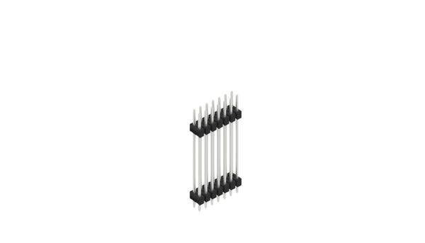 Fischer Elektronik Stiftleiste (Standard) Anzahl Reihen: 2 10057601 10St.