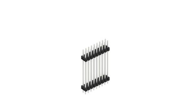 Fischer Elektronik Stiftleiste (Standard) Anzahl Reihen: 2 10057604 10St.