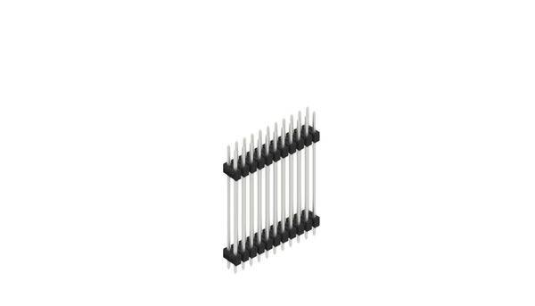 Fischer Elektronik Stiftleiste (Standard) Anzahl Reihen: 2 10057609 10St.