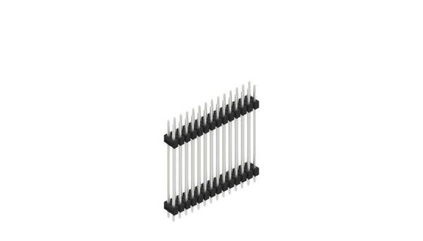 Fischer Elektronik Stiftleiste (Standard) Anzahl Reihen: 2 10057615 10St.