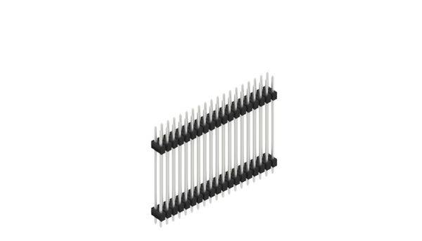 Fischer Elektronik Stiftleiste (Standard) Anzahl Reihen: 2 SL628538Z 10St.