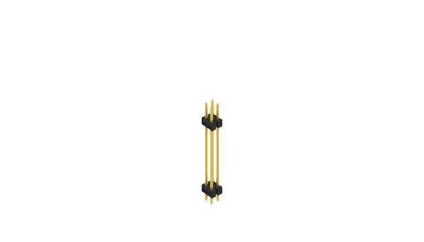 Fischer Elektronik Stiftleiste (Standard) Anzahl Reihen: 2 10057589 10St.