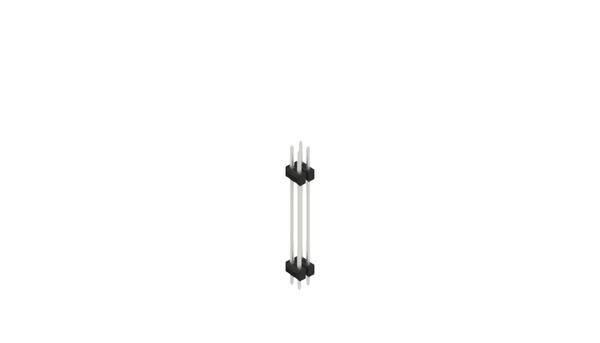 Fischer Elektronik Stiftleiste (Standard) Anzahl Reihen: 2 10057590 10St.