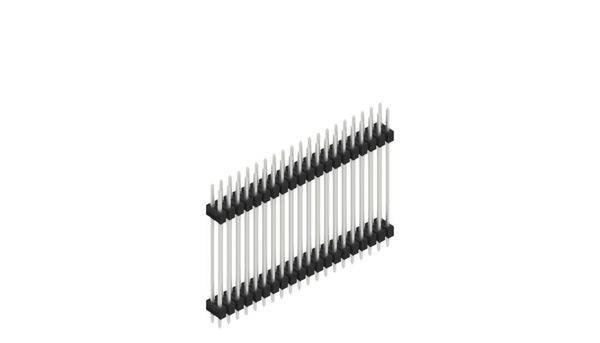 Fischer Elektronik Stiftleiste (Standard) Anzahl Reihen: 2 10057625 10St.