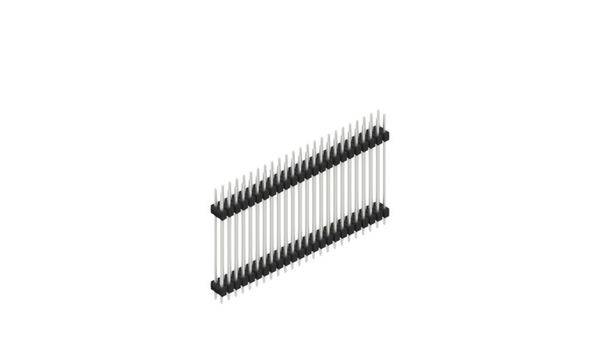 Fischer Elektronik Stiftleiste (Standard) Anzahl Reihen: 2 SL628548Z 10St.