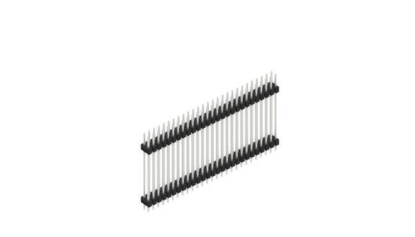 Fischer Elektronik Stiftleiste (Standard) Anzahl Reihen: 2 SL628554Z 10St.