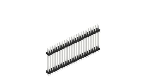 Fischer Elektronik Stiftleiste (Standard) Anzahl Reihen: 2 SL628560Z 10St.