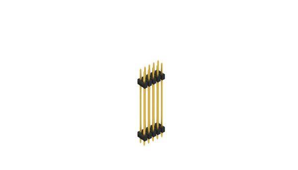 Fischer Elektronik Stiftleiste (Standard) Anzahl Reihen: 2 SL631510G 10St.