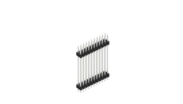 Fischer Elektronik Stiftleiste (Standard) Anzahl Reihen: 2 10057654 10St.