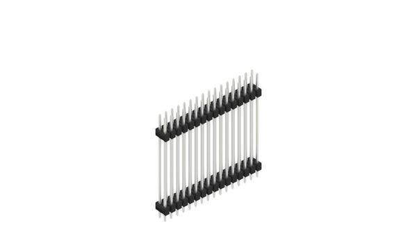 Fischer Elektronik Stiftleiste (Standard) Anzahl Reihen: 2 10057662 10St.