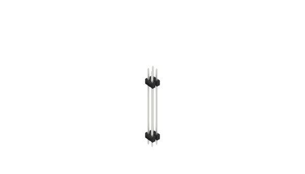 Fischer Elektronik Stiftleiste (Standard) Anzahl Reihen: 2 10057636 10St.