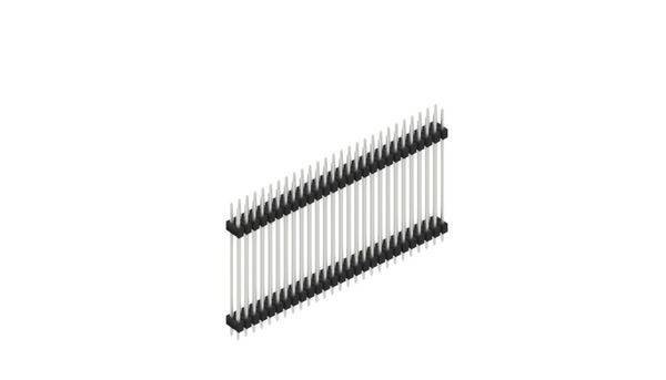 Fischer Elektronik Stiftleiste (Standard) Anzahl Reihen: 2 SL631554Z 10St.