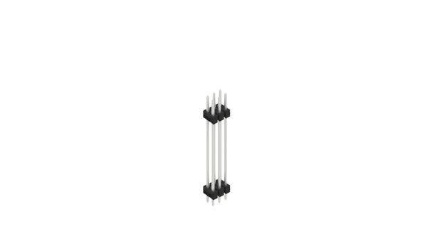 Fischer Elektronik Stiftleiste (Standard) Anzahl Reihen: 2 10057639 10St.