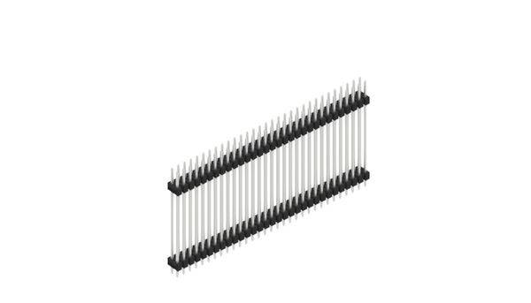 Fischer Elektronik Stiftleiste (Standard) Anzahl Reihen: 2 SL631562Z 10St.