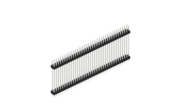 Fischer Elektronik Stiftleiste (Standard) Anzahl Reihen: 2 10057681 10St.