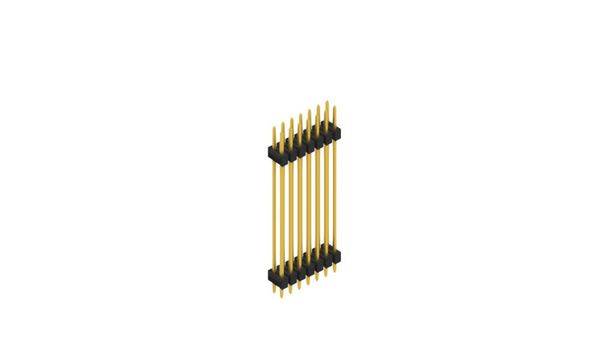 Fischer Elektronik Stiftleiste (Standard) Anzahl Reihen: 2 SL636014G 10St.