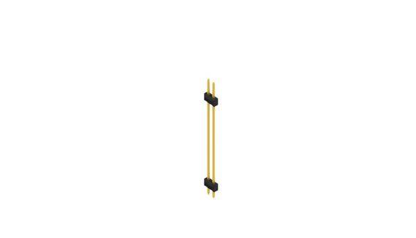 Fischer Elektronik Stiftleiste (Standard) Anzahl Reihen: 2 SL63602G 10St.