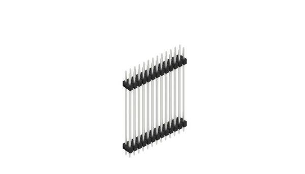Fischer Elektronik Stiftleiste (Standard) Anzahl Reihen: 2 10057704 10St.