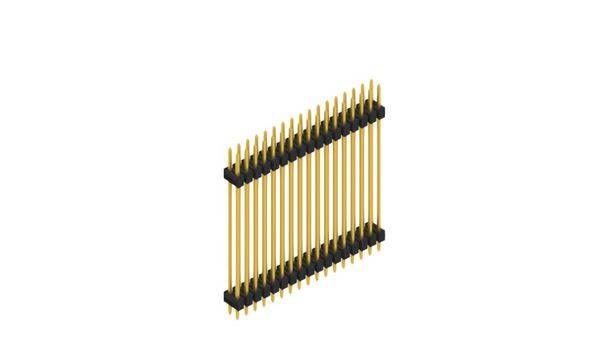 Fischer Elektronik Stiftleiste (Standard) Anzahl Reihen: 2 SL636034G 10St.