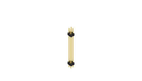 Fischer Elektronik Stiftleiste (Standard) Anzahl Reihen: 2 SL63604G 10St.