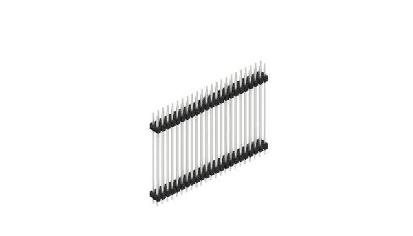 Fischer Elektronik Stiftleiste (Standard) Anzahl Reihen: 2 SL636046Z 10St.