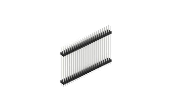 Fischer Elektronik Stiftleiste (Standard) Anzahl Reihen: 2 SL636048Z 10St.