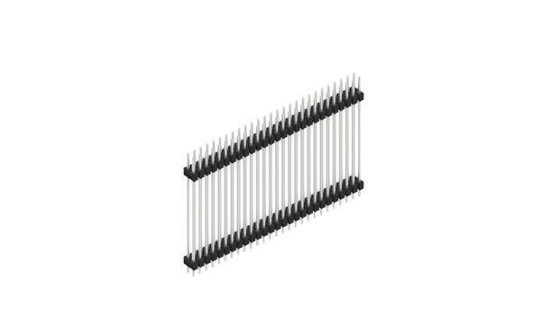 Fischer Elektronik Stiftleiste (Standard) Anzahl Reihen: 2 SL636054Z 10St.