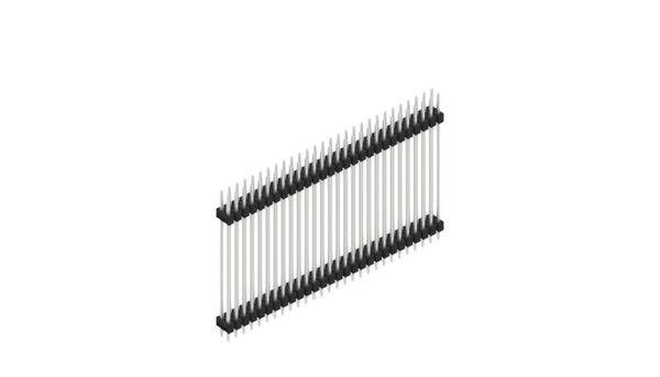 Fischer Elektronik Stiftleiste (Standard) Anzahl Reihen: 2 SL636056Z 10St.