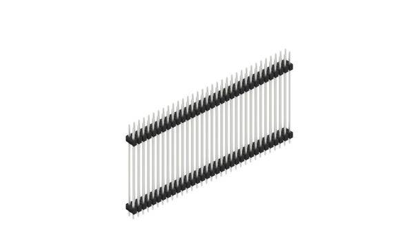 Fischer Elektronik Stiftleiste (Standard) Anzahl Reihen: 2 SL636066Z 10St.