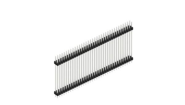 Fischer Elektronik Stiftleiste (Standard) Anzahl Reihen: 2 SL636070Z 10St.